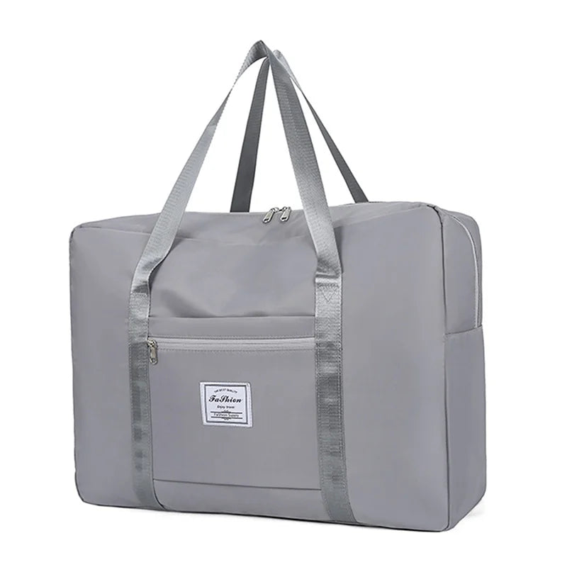 Foldable Travel Duffel Bag – Waterproof Weekender Tote with Shoulder Strap
