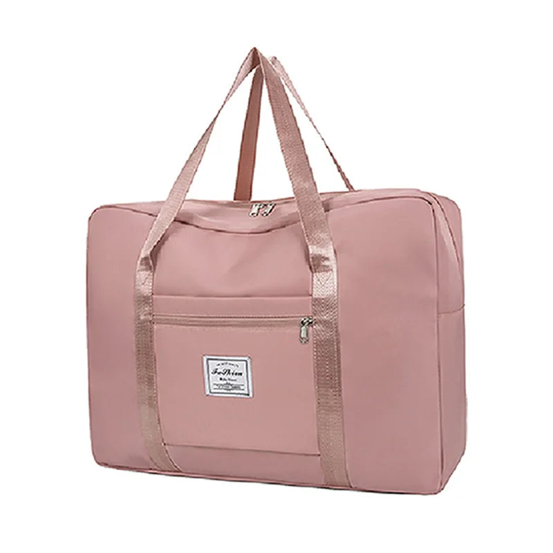Foldable Travel Duffel Bag – Waterproof Weekender Tote with Shoulder Strap