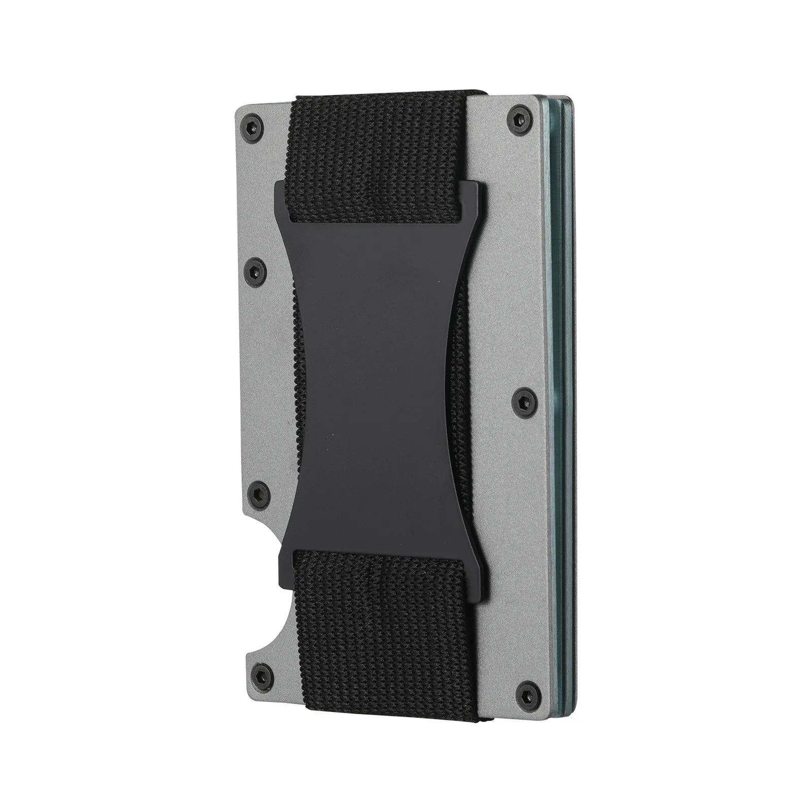 Slim Aluminum RFID Card Holder Wallet – Pop-Up Metal Cardholder