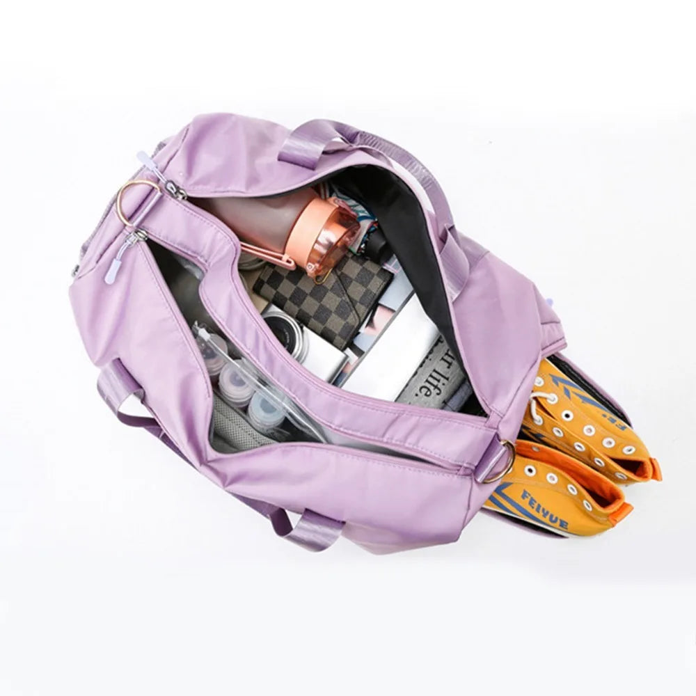 Waterproof Sports & Gym Duffel Bag – Travel Tote with Shoe Compartment