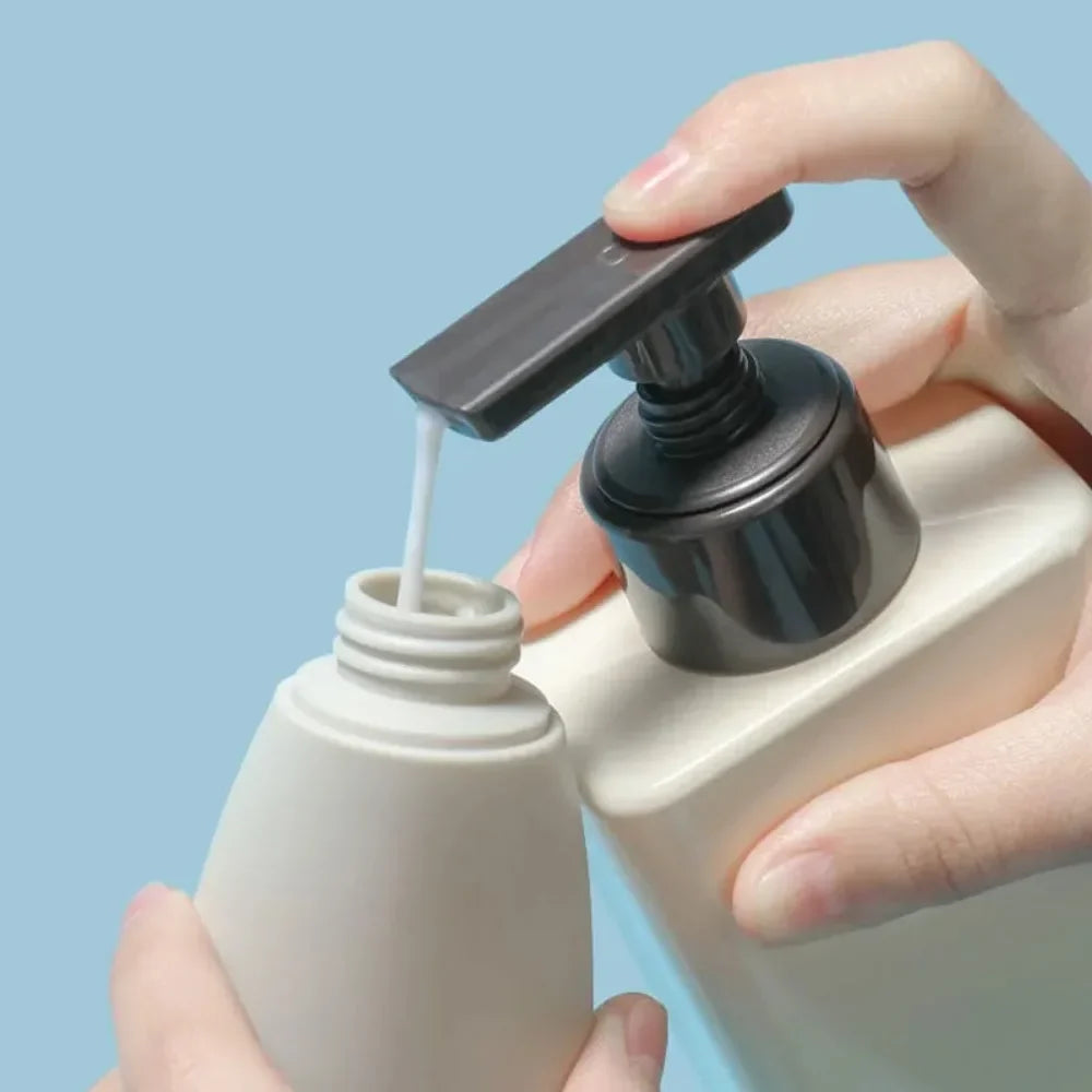 Refillable Travel Bottle Set (4 × 60ml) – Leak-Proof Squeeze Containers for Toiletries