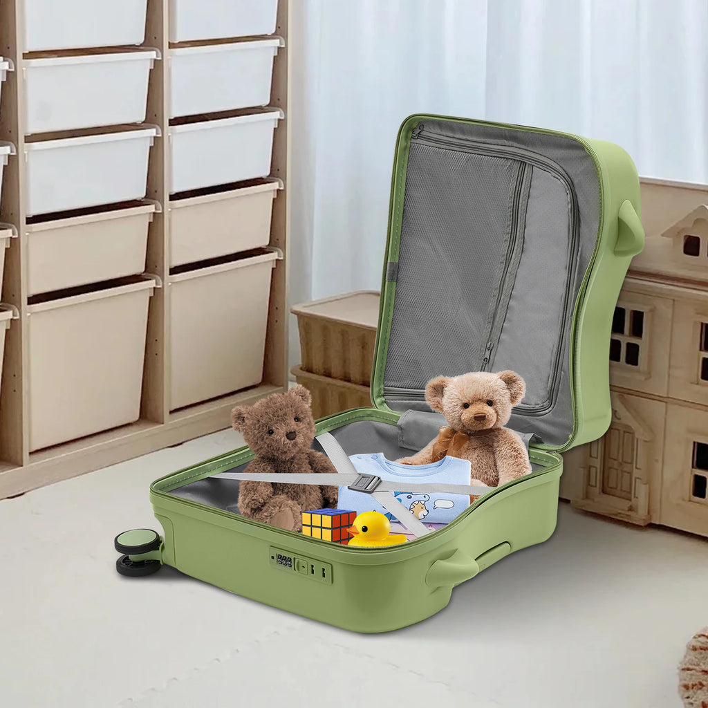 Kids Ride-On Suitcase – 18" Sit-and-Ride Trolley Case (37L)